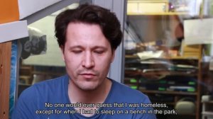 Short interview with Dima, a former homeless