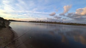 Рыбалка на фидер. Сентябрь-время ночных рыбалок. Река Ветлуга.