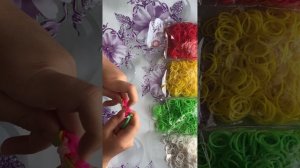 Как сделать браслет Радуга для начинающих вторая часть