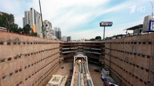 С. Собянин и А. Воробьев дали старт строительству тоннеля на участке от «Липовой рощи» до «Строгино»