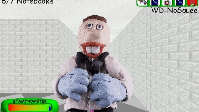 Dr. Reflex забивает самого себя!!!!!! Интересные моменты с Dr. Reflex в Baldi's Basics Plus V0.5