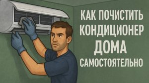 Как почистить кондиционер в домашних условиях | Инструкция по обслуживанию и чистке кондиционера