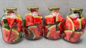 Я научила всех своих друзей, как приготовить лучший арбуз в банке!
