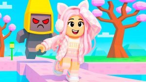 ГИГАНТСКИЙ КОТЕНОК БЕЖИТ ЗА МНОЙ В РОБЛОКС!