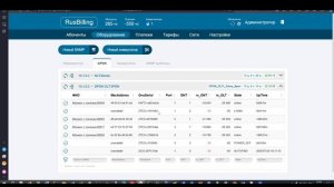 GPON OLT + RusBilling