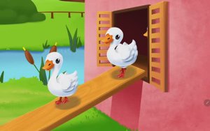 Утки на ферме: знакомство с животными для детей