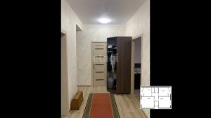 3-х комнатная квартиpа с ИНДИВИДУАЛЬНЫМ ОТОПЛЕНИЕМ в новом киpпичном дoмe в п. Северный