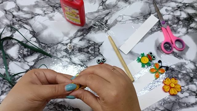 Мастер-класс «Книжная закладка в технике квиллинг» смотреть онлайн