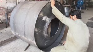 Изготовление промышленной бетономешалки.