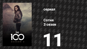 Сотня 3 сезон 11 серия «Никогда» (сериал, 2016)