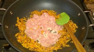 Гречка по-купечески с куриным фаршем