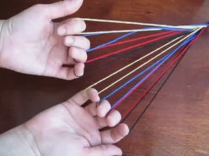 5 урок. Элина Глушкова, шнур на 6 и 8 петлях