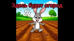 Здесь будет огород.