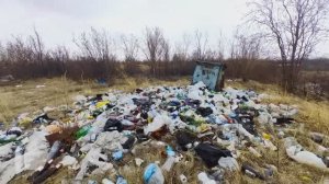 Прогулка на природе среди помойки. Перекресток на Оганер и Норильск.