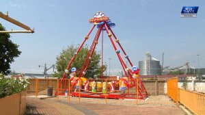 В Туапсе на набережной установили новый аттракцион. Когда он начнет работать?