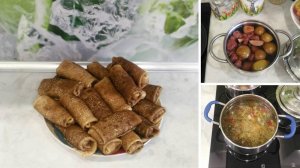 Готовлю простые блюда на 2-3 дня. Экономное меню.