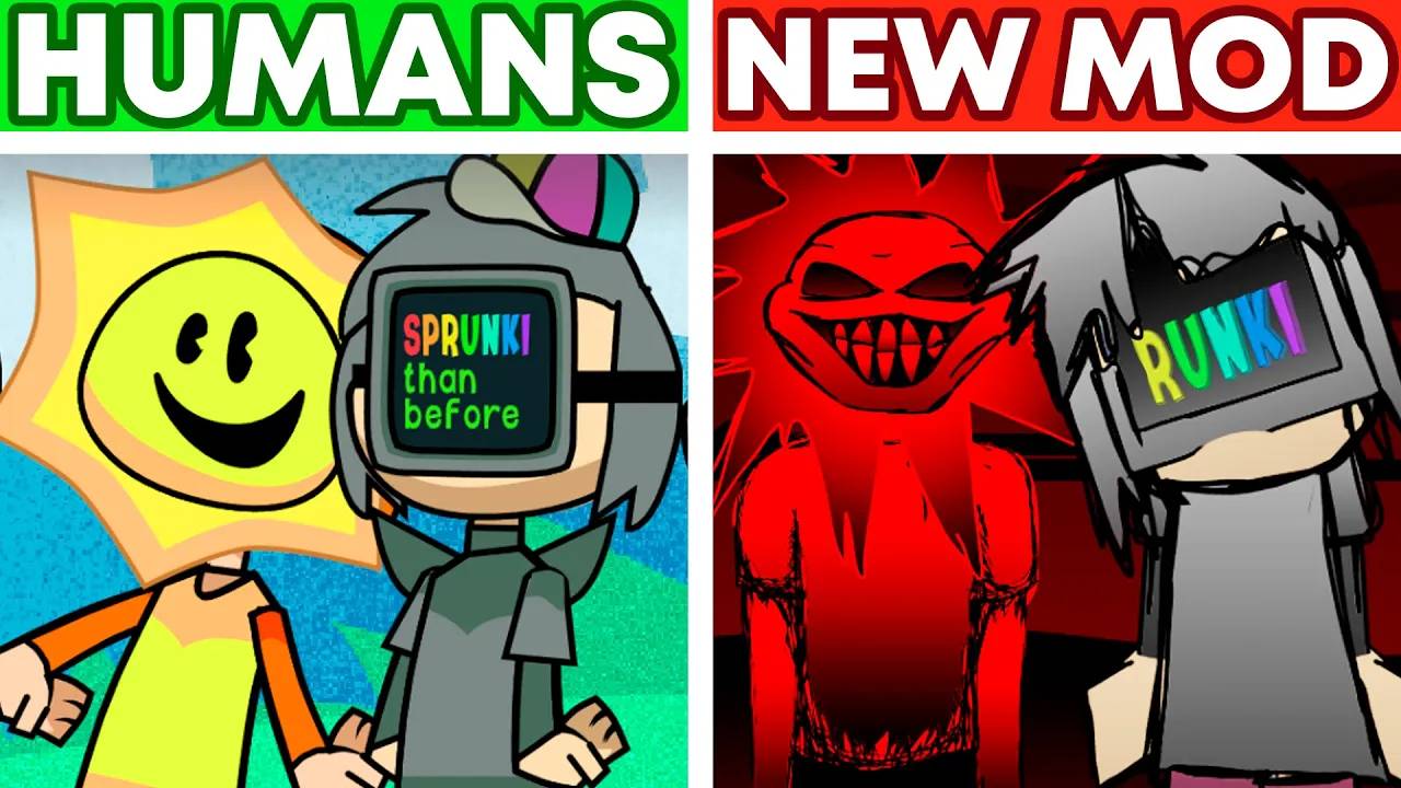 В Суперсемейке прыгают не монстры, а ЛЮДИ! НОВЫЙ мод на обычные версии против Хоррор-версий смотреть онлайн