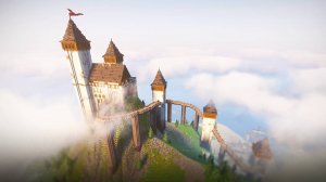 ▌Замок на острове ▌в майнкрафт 1.20.1