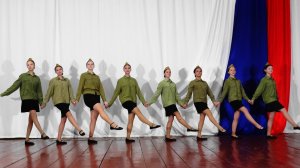 "СОЛДАТСКАЯ КАДРИЛЬ"
  Старшая хореографическая группа ГБУ ОО ЗО Нововасильевская СОШ №53"