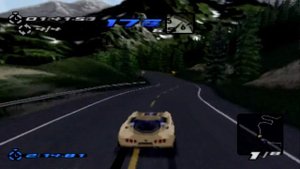 NFS 3 Hot Pursuit (PS1, 1998) - Rocky Pass (Arcade Race)