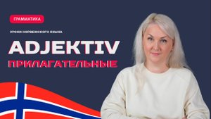 Прилагательные в норвежском языке. Основное правило изменения. Исключения.