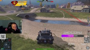 Ну как она в деле - Яга Е-100 на ммммастера Tanks Blitz