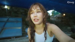 35℃ Escape from the heat, solo camping in a natural waterway