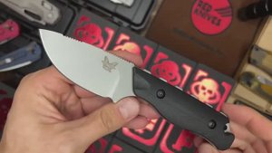 Нож  реплика Benchmade Hidden Canyon Hunter G10 BLACK, версия 2025 года - обзор!