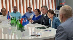 Юлия Оглоблина встретилась с партактивом и  семьями участников в Торбеево