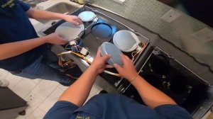 Замена треснувшей варочной панели