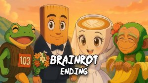 BRAINROT: АНИМЕ ЭНДИНГ (Тунг-Тунг-Тунг Сагур × Балерина Каппучина) | Официальный клип