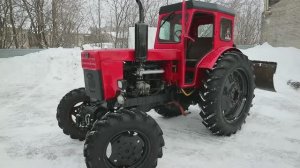 Тр-тр Митя,  второе дыхание. Восстановление старого трактора Т40АМ.