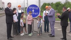 Виталий Хоценко принял участие в открытии движения по обновлённой дороге бульвара Архитекторов