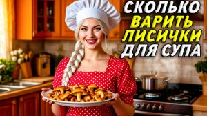 Сколько Варить Лисички для Супа