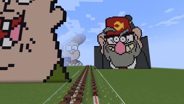 Gravity Falls Main Title Theme Minecraft Noteblocks
