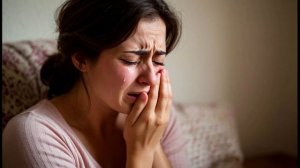 The crying of a mother