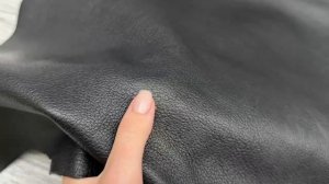 Seven Lux Black (1,2-1,4 мм), цв. Черный, натуральная кожа козы