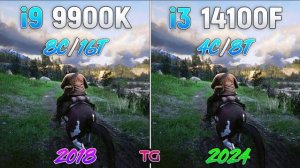 i9 9900K vs i3 14100F - 6 Years Difference