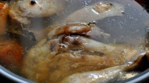 Холодец из рульки и курицы