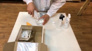 Набор для выявления следов рук МДР-Ч. Часть 1 Приготовление раствора