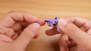 Трансформер из ЛЕГО / Мини робот Vaiolet (Вайолет) / Трансформер / Самоделка из LEGO