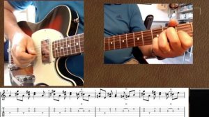 Country Rock in E(guitar cover,tab,backing track)