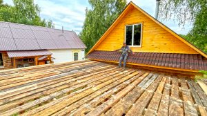 Новой крыше быть! Начинаем верхние работы на хуторе. Возрождение старинного крестьянского двора