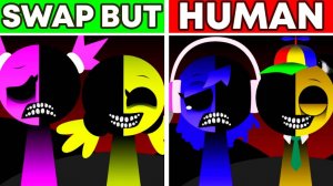 👤 INCREDIBOX SPRUNKI | SWAP HUMAN (NEW MOD!): CUTE vs TERRIFYING 💀