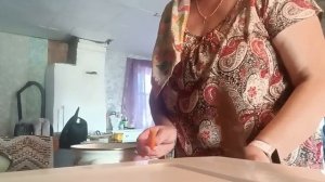 Готовим перчики фаршированные в саду.