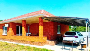 Кирпичный дом с мебелью, террасой и двумя санузлами — до моря 2 часа, до Краснодара 30 км