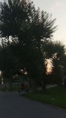вечером
