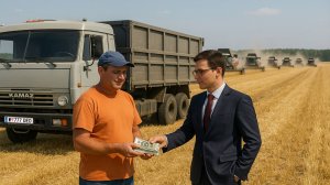 Хитрый ДЕД 💲 ЗАРАБОТАЛ 320 000 🌾 ИТОГИ УБОРКИ УРОЖАЯ 2025... Дальнобой