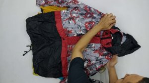 38091 Ветровки K-Way, 3пак, Windbreakers, секонд (extra) оптом