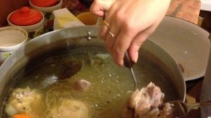 Холодец куриный без желатина